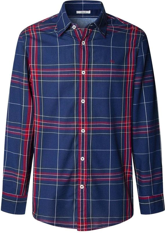 Pepe Jeans - PM3090835 Courtney - Overhemd - Marineblauw - Lange Mouwen - Casual