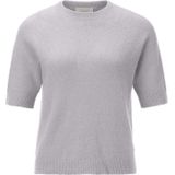 Rich & Royal - Gebreid Shirt - Ronde Hals - 1/2-Mouwen