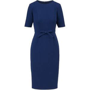 Adrianna Papell Kokerjurk  donkerblauw