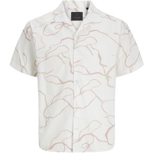 JACK & JONES Overhemd  rosé / offwhite