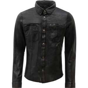 RICANO Overhemd 'Das Reverse'  zwart