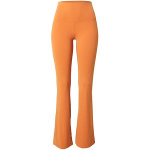 NIKE Sportbroek 'Zenvy'  grijs / oranje