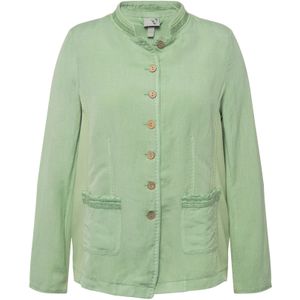 Ulla Popken Tussenjas  olijfgroen