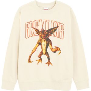 Cool Club Sweatshirt  bruin / wit