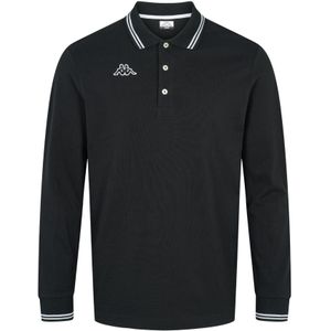 KAPPA Shirt  zwart / wit