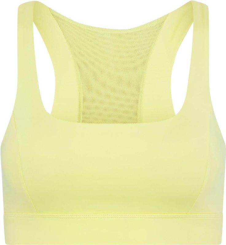 Born Living Yoga - Padma - Sport bh - Geel/Wit - Bustier