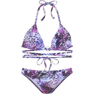 Bruno Banani Bikini  azuur / antraciet / lila / bessen