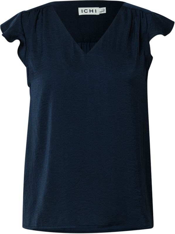ICHI - Blouse 'CRISSY' - Donkerblauw - Blouseshirt