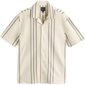 Next Overhemd  zwart / wolwit