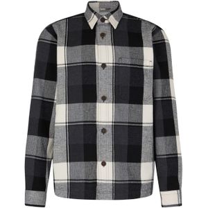 Joop Jeans - Harvi1 - Overhemd - Zwart/wit - Met Geruit Patroon