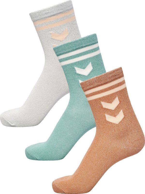 Hummel - Hmlalfie Sock 3-Pack - Sokken - Cork - 28-31