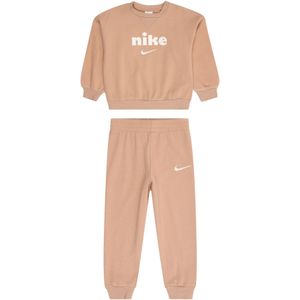 Nike Sportswear Joggingpak  camel / wit