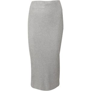 EDITED - Gianna - Kokerrok - Zilver - 7/8 lengte