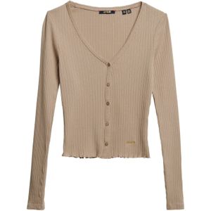 Superdry - Essential Long Sleeve T-shirt - Gestreept - Dames