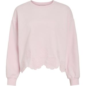 VILA Sweatshirt 'VIHailey'  pastelroze