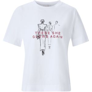 Rich & Royal Shirt  rood / zwart / wit