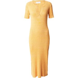 Blanche Gebreide jurk  oranje