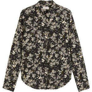 Marc O'Polo Blouse  beige / olijfgroen / zwart