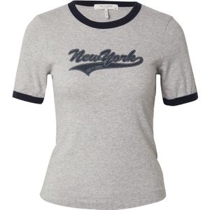 rag & bone Shirt  lichtgrijs / zwart