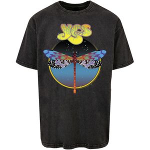 F4NT4STIC Shirt 'YES Dragonfly Tour V1'  gemengde kleuren / zwart