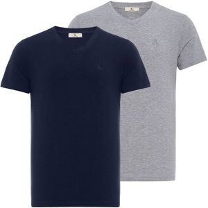 Daniel Hills Shirt  navy / grijs