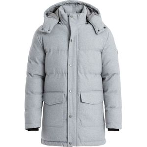 Ombre Winterjas 'OM-JALJ-0201'  lichtgrijs