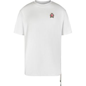 SikSilk Shirt  rood / zwart / wit