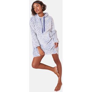 Friends Like These Badjas kort  blauw / pastelblauw