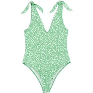 EDITED Shirt body 'Tonia'  groen / wit