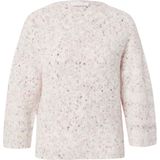 Rich & Royal Trui  lila / oranje / pink / parelwit