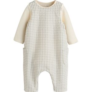 Next Set  crème / ecru / pastelgroen