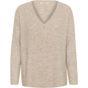 Love Copenhagen Gebreid vest 'Paula'  crème