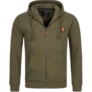 INDICODE JEANS Sweatvest 'Braidwood'  kaki