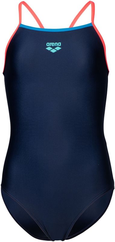 Badpak - Navy-Fluo Red - 82% Polyamide, 18% Elastaan