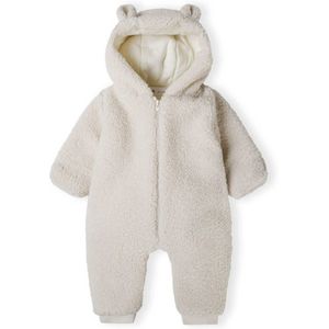 MINOTI - Werkoverall - Wolwit - Lange Mouw - Ritssluiting - Teddy