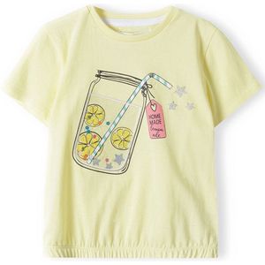 MINOTI Shirt  blauw / geel / pink