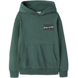 NAME IT Sweatshirt  spar / rosa / zwart / wit