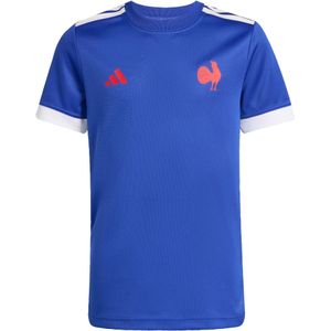 ADIDAS PERFORMANCE Functioneel shirt 'Frankreich Rugby Home'  blauw / rood / wit