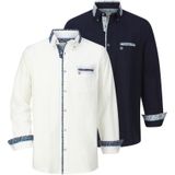 Babista - MATIAS - Overhemden - Wit - Set van 2