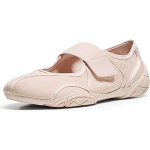 Bershka Ballerina met riempjes  rosa