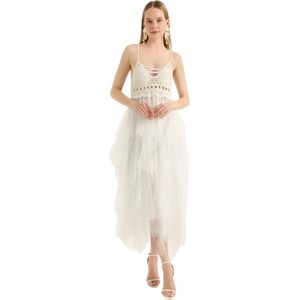 HOME STORE Jurk  wit