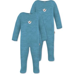 normani Rompertje/body 'Levin'  blauw / blauw gemêleerd / gemengde kleuren