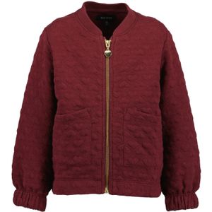 BLUE SEVEN Sweatvest  donkerrood