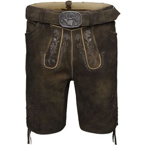 SPIETH & WENSKY Klederdracht broek 'Greif'  donkerbruin