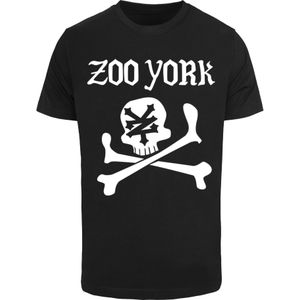 ZOO YORK Shirt 'Zoo York Skull'  zwart / wit