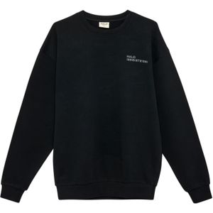 HALO Sweatshirt 'Essential'  zwart / wit