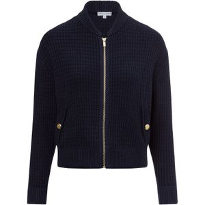 Marie Lund Gebreid vest  marine