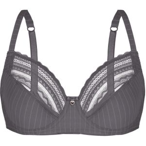sassa BH 'Feminine Pinnstripe'  grijs