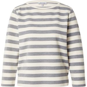 MORE & MORE Shirt  crème / zilvergrijs