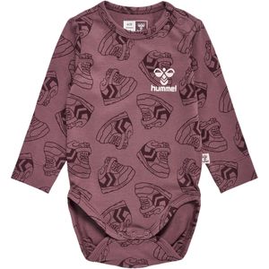 Hummel - hmlSNEAKER BODY L/S - Body - Biologisch - Lange Mouwen - Voor Babyjongens